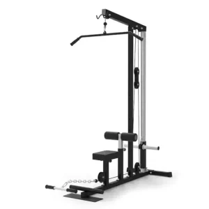 Commercial Strength Training Machine Gym Equipment Lat Pull Down Machine with Adjustable Dual Pulley System