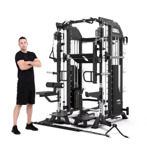 Commercial Strength Training Smith Machine Power Rack Functional Trainer