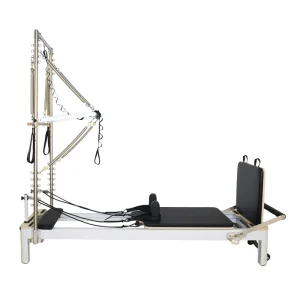 Commercial Studio Pilates Equipment MJD W41 Aluminum Reformer with Half Tower Home Fitness Bed