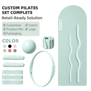 Commercial Studio Yoga Fitness Set Complete Exercise Kit Multi-Piece Class Bundle Training Set