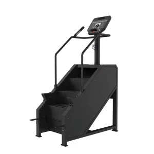 Commercial T04 Electric Stair Climber Stepper, Motor-Driven, Foldable Iron Frame, 160kg Load Capacity, 15-164 Steps/Min