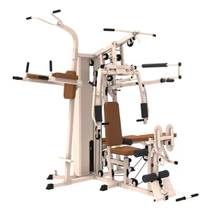Commercial Use 3-Station Multi-Functional Power Station Integrated Strength Training Machine for Full Body Workout