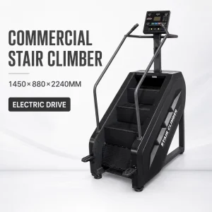 Commercial Use Metal Stair Climber Machine LCD Display Collapsible Design Factory Made