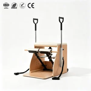 Commercial Use Multi Function Beech Wood Stability Chair Pilates Yoga Exercise Machine Durable Portable for Home Studio