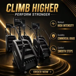 Commercial Use Stair Climber Machine Mirroring Screen Stair Cardio Machine