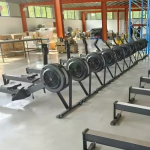 Commercial Wind Resistance Rowing Machine for Back Muscle Exercises