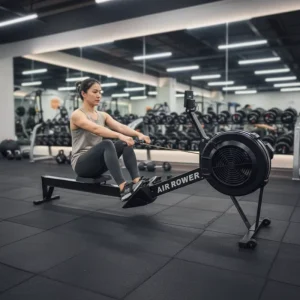 Commercial Wood Water-Resistance Rowing Machine