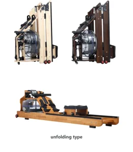 Commercial Wood Water Rowing Machine Water Rower for Home and Gym