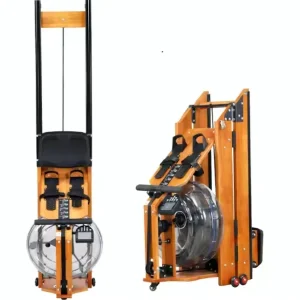 Commercial Wooden Water Rower Water Resistance Rowing Machine