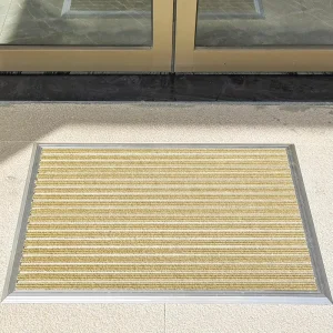 Commercial and Domestic Entrance Aluminum Alloy Floor Mat, Outdoor Dirt Trapper for Home Use