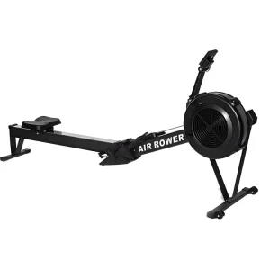 Commercial and Home Wind-Resistance Air Rowing Machine Foldable Cardio Trainer