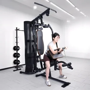 Compact Back Muscle Training Machine for Home Gym and Small Spaces