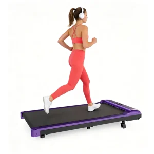 Compact Electric Walking Pad with Bluetooth App Control for Home Use