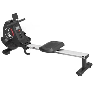 Compact Foldable Indoor Rowing Machine with Magnetic Resistance