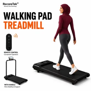Compact Incline Walking Pad for Indoor Home Cardio Exercise