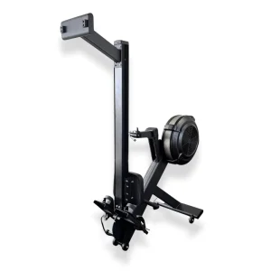 Compact Steel Air Rower with Quiet Flywheel, 10-Level Adjustable Resistance, 150 kg Maximum User Weight