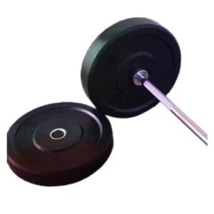 Competitive 45 lb Gym Weight Plates Barbell Plate Pair for Free Weights for Home Gym Use