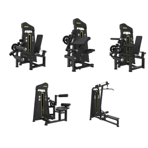 Complete Commercial Fitness Equipment Set, Strength Training Machines for Gym Bodybuilding