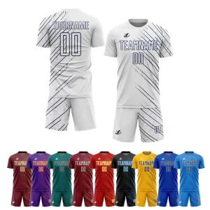 Complete Soccer Kit Breathable Short Sleeve Gear for Teams Training and Match Day Equipment