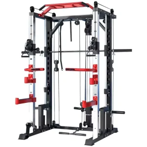 Comprehensive Strength Training Half Rack Power Cage Home Gym Smith Machine Squat Rack