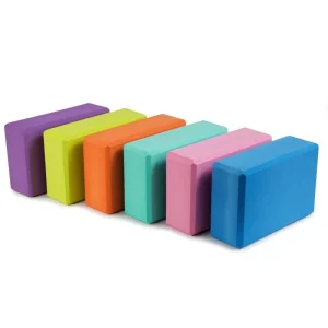 Compression resistant Wear resistant Non slip Moisture proof High Density Brick Eva Foam Custom Logo Yoga Block
