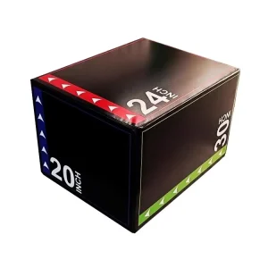 Conditioning Strength Training Jumping Box 3 in 1 Foam PVC Plywood Material Multiple Colors Plyometric Plyo Boxes for Jumping
