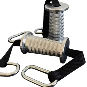 Conical Rope Handle Pulldown Attachment with Comfortable Grip for Triceps and Biceps