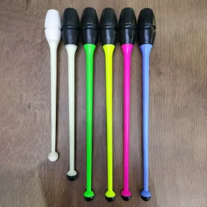 Connectable Rubber Clubs for Rhythmic Gymnastics