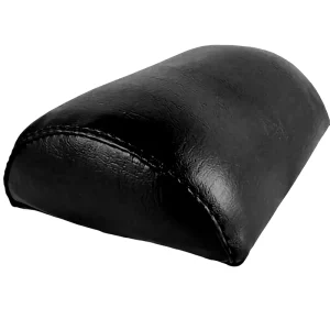 Contoured Foam Leather Head and Neck Pillow for Pilates Training, Shoulder and Body Support