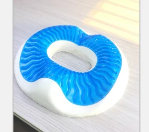 Cooling Gel Memory Foam Seat Cushion for Tailbone Pain Relief Orthopedic Coccyx Pressure Relief Pad for Sciatica and Car