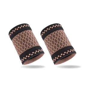 Copper Compression Wrist Protector Support Breathable Lightweight Waterproof Design for Multi-Sport Multi-Use Carpal Tunnel