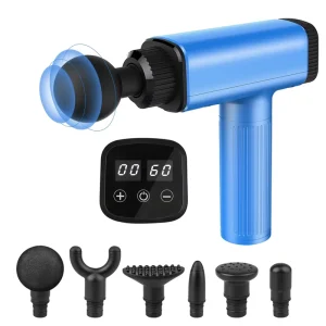Cordless Percussion Massage Gun for Deep Tissue Fascia Massage, Muscle Recovery, and Sports Therapy