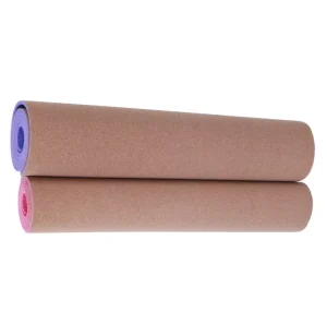 Cork Non-Slip Sweat-Resistant Yoga Mat 183x61x0.8cm