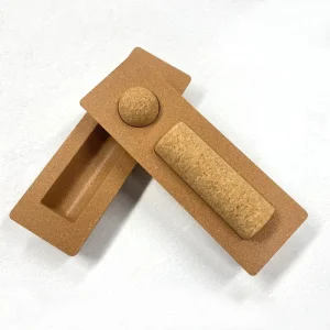 Cork Yoga Set with Foam Roller and Block for Fitness, Gym, Pilates