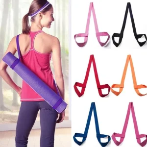 Cotton Adjustable Yoga Mat Sling Carrier