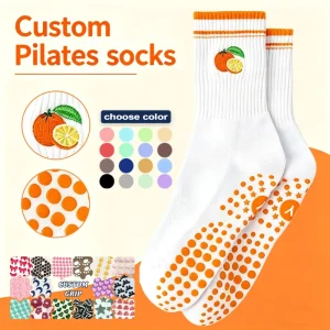 Cotton Cushion Anti-Slip Pilates Yoga Ballet Socks
