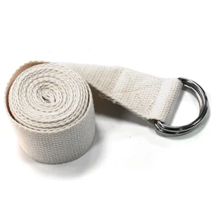 Cotton D-Ring Stretching Strap and Yoga Rope
