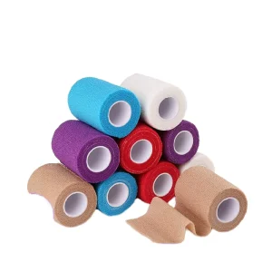 Cotton Self-Adhesive Elastic Wrist and Finger Guard Sports Tape Breathable for Scar Pressure and Protection