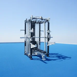Counterbalanced Smith Machine Multi-Functional Gym Tower Heavy-Duty Strength Training Station