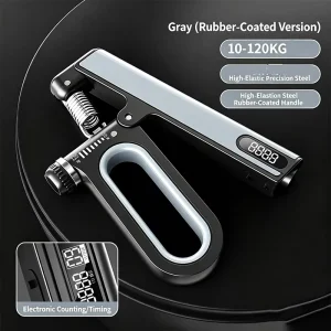 Counting Adjustable Durable TPR Hand Gripper Finger Exerciser for Hand Strength Building and Therapy