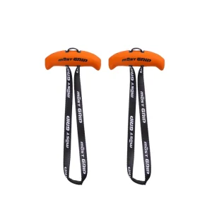 Cow Horn Grip Handle Lat Pull Down Bar Attachment Curved Pull up Back Training Handle TPE Material Gym Fitness Accessory
