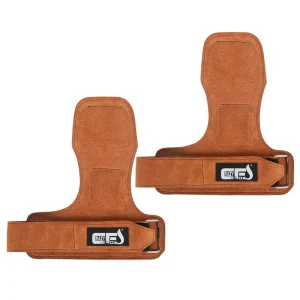 Cow Leather Gymnastics Hand Grips for Weightlifting Pull-Ups Powerlifting