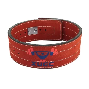 Cowhide Leather Back Support Lever Belt for Bodybuilding and Weightlifting