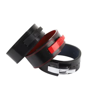 Cowhide Leather Power Lifting Weight Lifting Belt for Men and Women