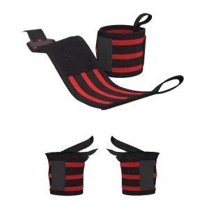 Cowhide Palm Guard Weightlifting Wrist Support Straps for Powerlifting Gym Fitness