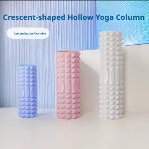 Crescent EVA Foam Roller for Muscle Massage and Pilates