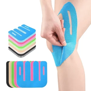 Cross-Border Pre-Cut Cotton Kinesiology Tape Knee Muscle Support Brace Compression Elastic-Fit Sports Protective
