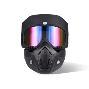 Cross Country Riding Mask Outdoor Ski Anti Splash Goggles with Anti Glare Radiation Protection