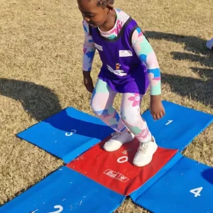 Cross Hop Mat for Kids’ School Sports Speed Training