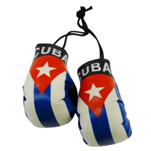 Cuba National Flag Custom Boxing Gloves Set